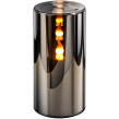 Świeca LED 3D lustro 15x8 cm znicz bateryjny realistyczny płomień - 2