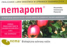 Nemapom® Nicienie do biologicznego zwalczania larwy owocówek na 5L wody wystarczy na 3 drzewa