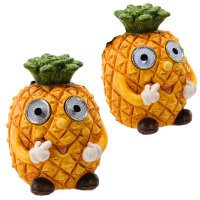 Figurka Ogrodowa Ananas LED Solarna 14 cm Dekoracja Ogród