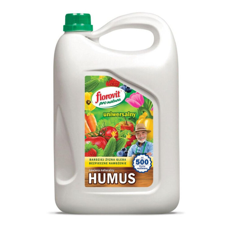 Florovit pro natura nawóz organiczno-mineralny uniwersalny Humus 5L