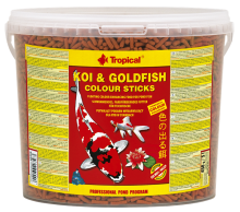 Tropical Koi & Goldfish Colour Sticks 5L/430g