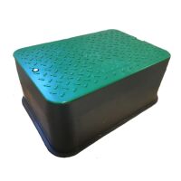 Studzienka zaworowa MINI STANDARD na 4 elektrozawory zielona