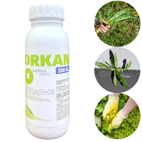 Orkan 350SL 500ml glifosat, MCPA, herbicyd totalny na chwasty perz skrzyp polny chwasty jedno i dwuliścienne