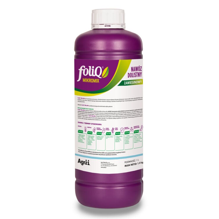FoliQ MikroMix 1 kg – wieloskładnikowy nawóz dolistny