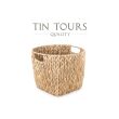 Kosz Hiacynt Wodny Duży 32x25cm Boho Skandynawski Organizer - 2