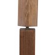 Duży karmnik na nodze 134 cm biało-brązowy, drewniany solidny polski - 8