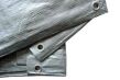 Plandeka 5 x 6 m srebrna 150g/m2 - 2