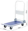 Wózek Platformowy 72 x 45 x 80 cm udźwig 150 kg - 2