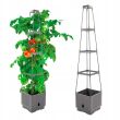 Doniczka z Podporami 126 cm Warzywnik Pomidory Balkon Taras - 3