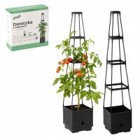 Doniczka z Podporami 126 cm Warzywnik Pomidory Balkon Taras