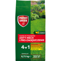 Nawóz do trawników 4w1 – Anty Mech i Pro-zagęszczenie – 8,75 kg Protect Garden