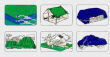 Plandeka 3 x 4 m niebieska - 3
