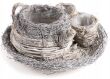 Osłonka Rattanowa z Folią Dzbanek Kubki Taca 13cm - 4