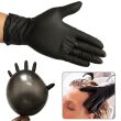 Rękawiczki jednorazowe NITRILE STANDARD Black+ L 100 szt - 3