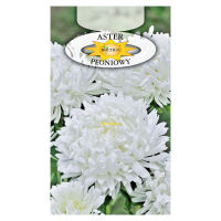 Aster peoniowy Biały 1g
