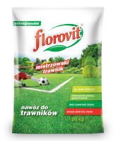 Nawóz Florovit MISTRZOWSKI TRAWNIK do trawników z mchem 20 kg