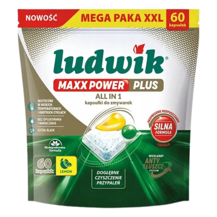 Ludwik MAXX POWER PLUS Kapsułki 60 szt LEMON