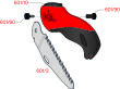Piła ręczna do drewna Felco 601 Ostrze 12 cm - 3