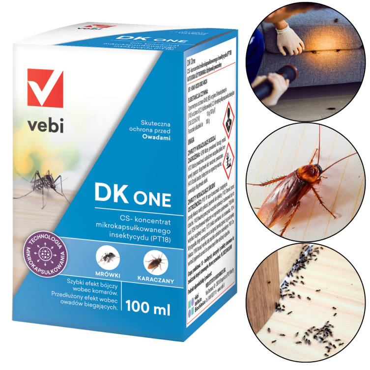 DK ONE 100 ml – Skuteczny mikrokapsułkowany preparat owadobójczy