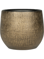 Ryan Shiny Gold doniczka / osłonka Ø18 × 16 cm – dekoracyjna ceramika