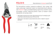 Sekator jednoręczny Felco 6 rozmiar M - 3