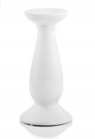 Świecznik Podstawka Polnix 17 cm biały