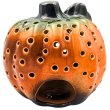 Dynia lampion ceramiczny 17x18 cm ręcznie szkliwiona dekoracja - 3