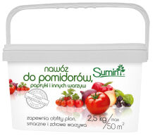 Nawóz Sumin do Pomidorów i Papryki i innych warzyw Optymalny Skład 2.5kg