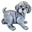 Figurka Piesek Ceramiczny 16 cm Dekoracja Ozdoba - 2