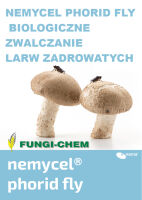 Nemycel phorid fly biologiczne zwalczanie larw zadrowatych  op. 250mln