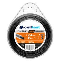 Cellfast Żyłka tnąca 2,4 mm 15 mb Dual PRO okrągła 35-063