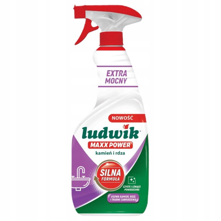 Ludwik Maxx Power spray na kamień i rdzę 600 ml Extra Mocny