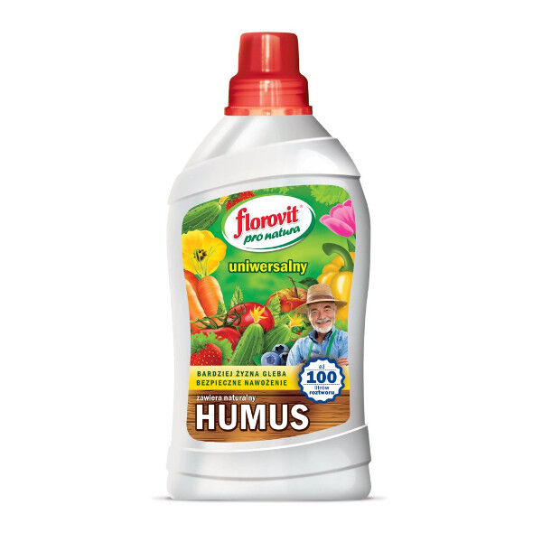 Florovit pro natura nawóz organiczno-mineralny uniwersalny Humus 1L
