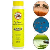 Cyflok 150 g granulat na muchy do obory stajni kurnika i chlewni