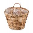 OWALNY KOSZYK RATTANOWY Z UCHWYTAMI 37x26x16/22h cm - 4