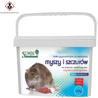 Sumin Trutka Granulowana na Szczury i Myszy 4 kg