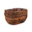 Osłonka doniczkowa z kokosa M owalna TIN TOURS 30x22x17h cm - 2
