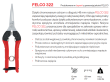 Nożyce ręczne Felco 322 19 cm - 3