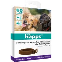Happs obroża przeciw pchłom i kleszczom dla małych psów 60cm