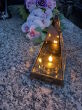 Lampion Lustrzany 3D LED Efekt Płomienia Piramida 20 cm Dekoracja Znicz - 4
