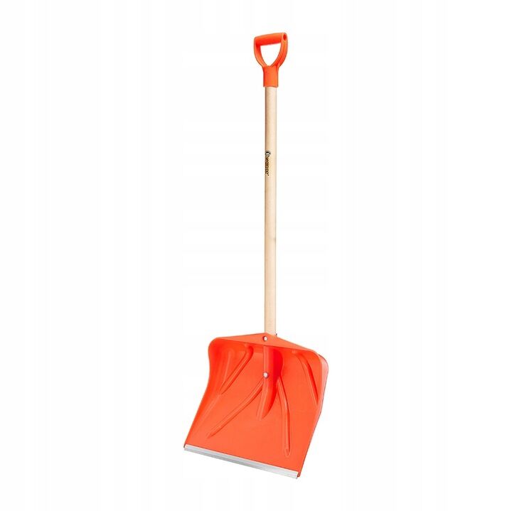 Łopata śniegowa KWAZAR 132 cm – pogromca zimy, metalowa krawędź