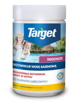 Target Chlor do basenów Triochlor tabletki 1kg wody basenowej 50x20 g